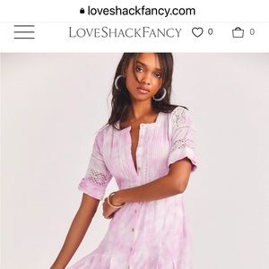 LoveShackFancy Edie dress - Size 0